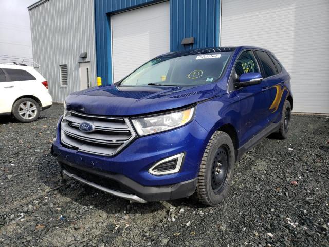 Photo 2 from auction – 2015 FORD EDGE SEL with VIN 2FMTK4J8XFBB49358