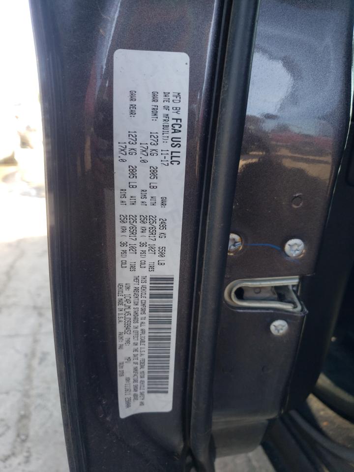 Photo 10 from auction – 2018 JEEP CHEROKEE L with VIN 1C4PJMLX5JD599452