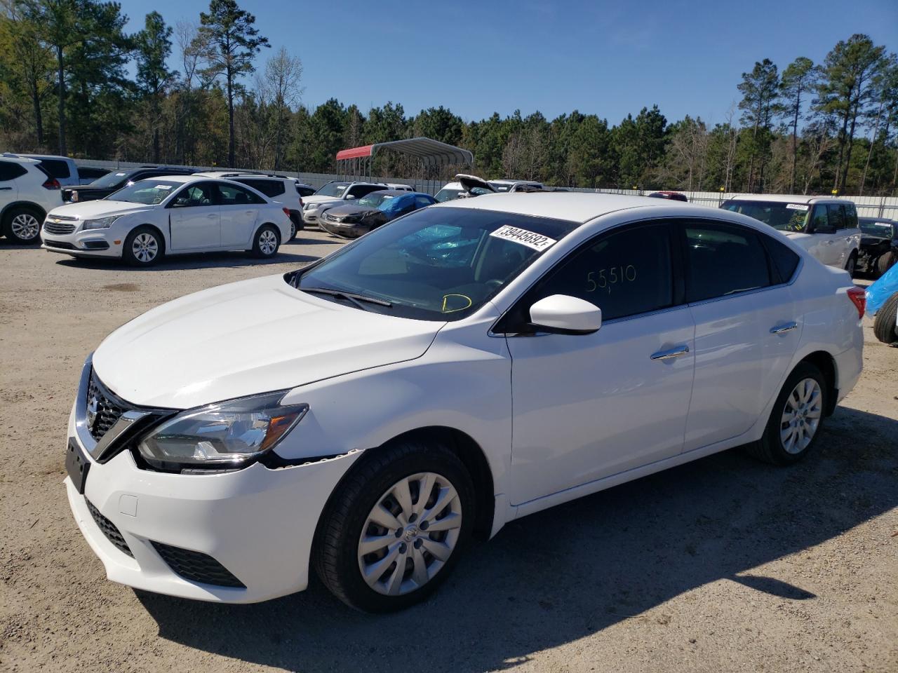 Photo 2 from auction – 2017 NISSAN SENTRA S with VIN 3N1AB7AP8HY257480