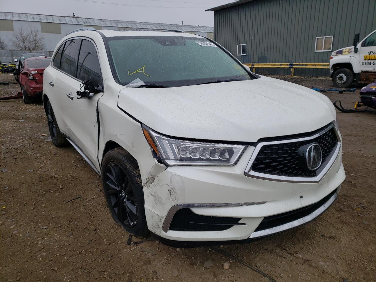 ACURA MDX TECHNO 2017 with VIN 5FRYD4H51HB013382 - Photo from auction
