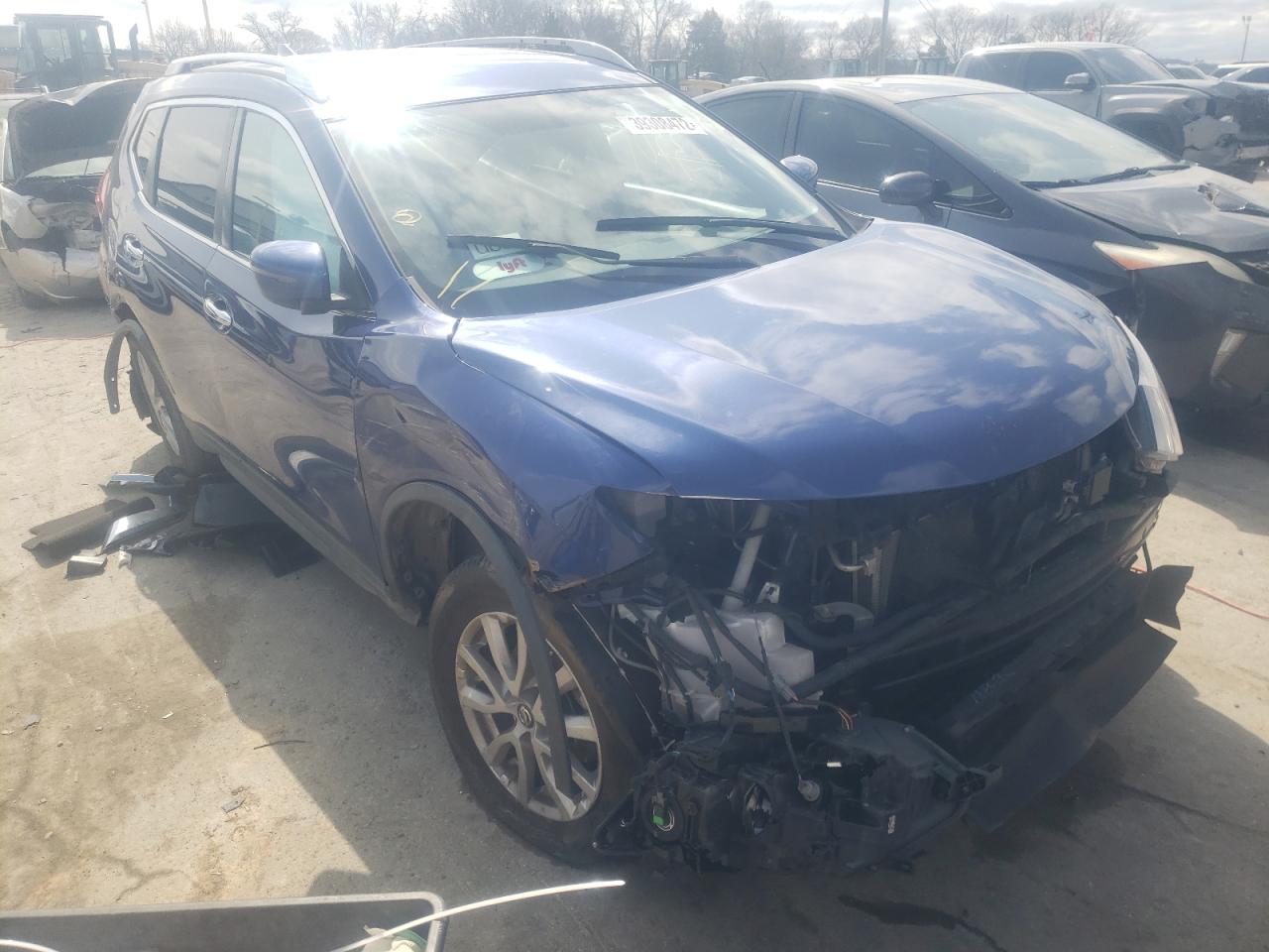 NISSAN ROGUE S 2018 with VIN KNMAT2MT9JP549071 - Photo from auction