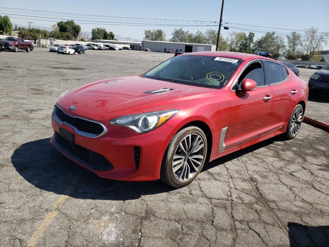 Photo 11 from auction – 2019 KIA STINGER with VIN KNAE15LA5K6049311