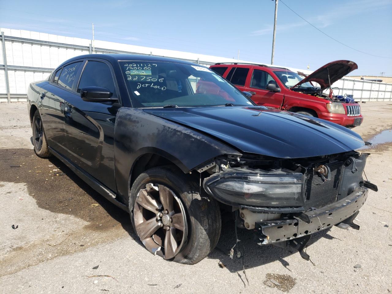 Photo 1 from auction – 2016 DODGE CHARGER SX with VIN 2C3CDXHG6GH227506
