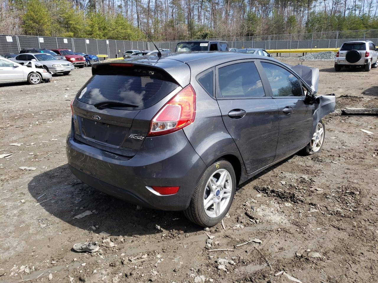 Photo 4 from auction – 2019 FORD FIESTA SE with VIN 3FADP4EJ9KM147915