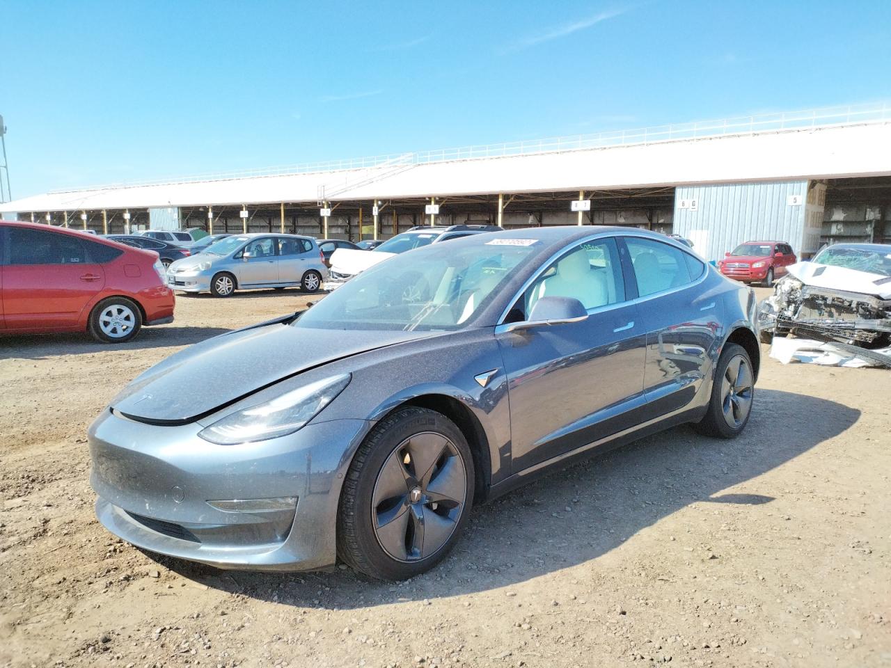 Photo 2 from auction – 2020 TESLA MODEL 3 with VIN 5YJ3E1EB5LF651371