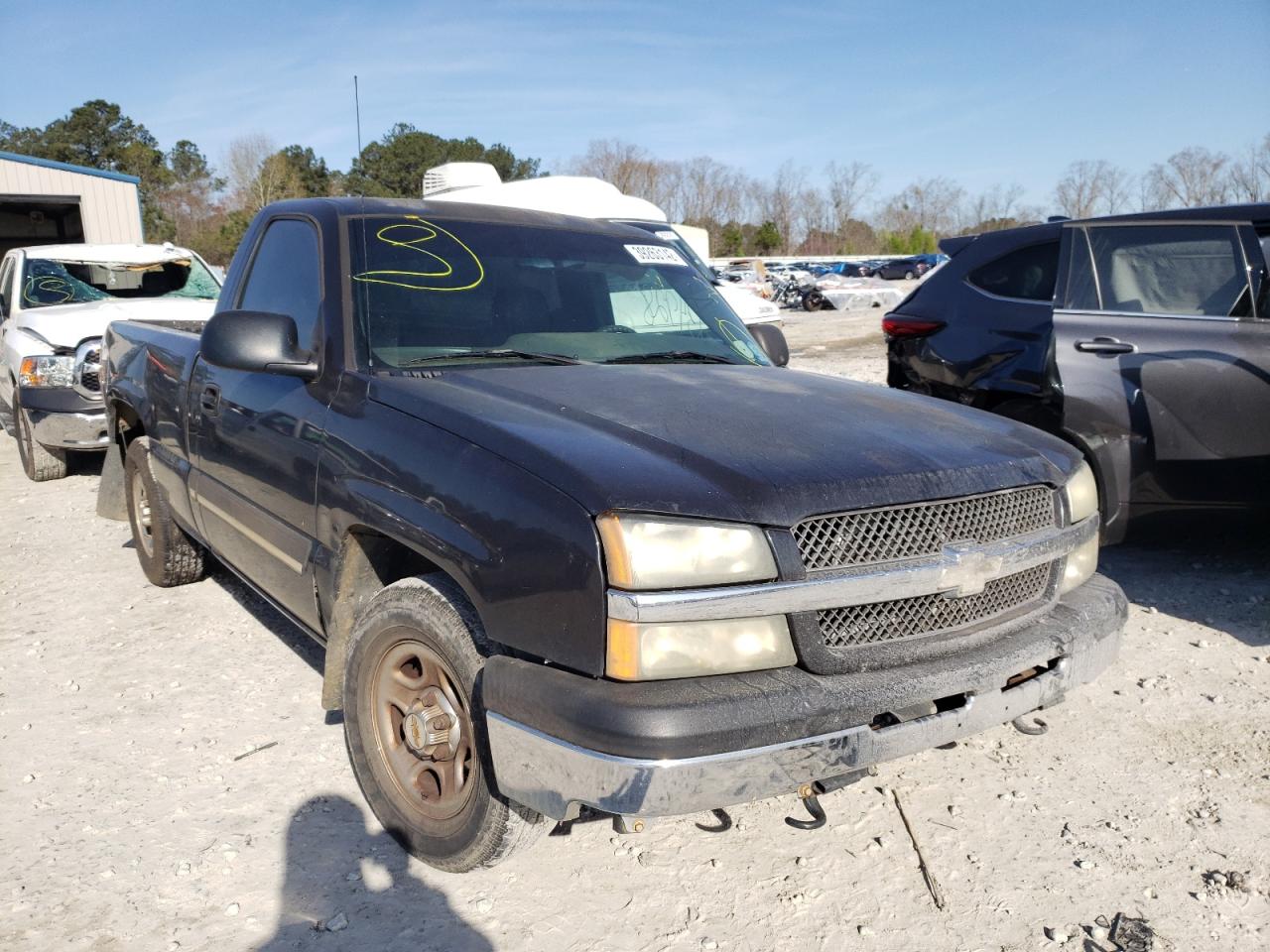 CHEVROLET SILVERADO 2003 with VIN 1GCEC14VX3Z113320 - Photo from auction