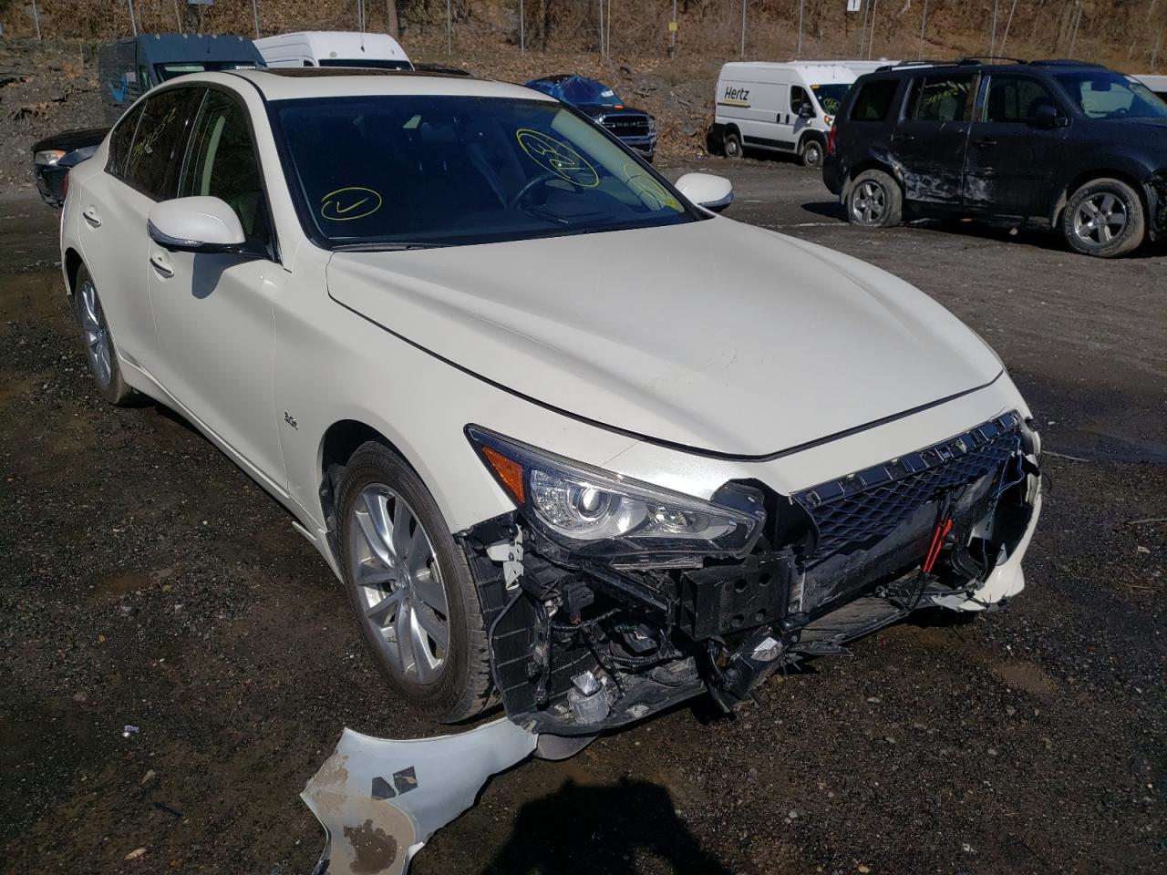 Photo 1 from auction – 2016 INFINITI Q50 PREMIU with VIN JN1EV7AR2GM341550