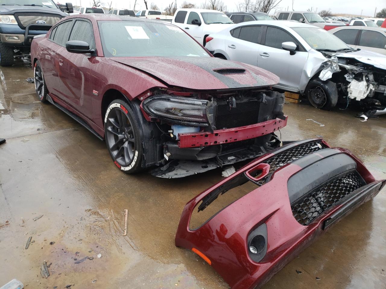 DODGE CHARGER SC 2020 with VIN 2C3CDXGJ0LH232093 - Photo from auction