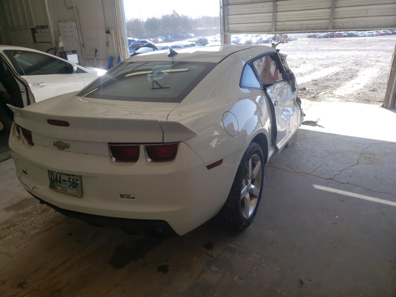 Photo 4 from auction – 2012 CHEVROLET CAMARO LT with VIN 2G1FB1E39C9205493