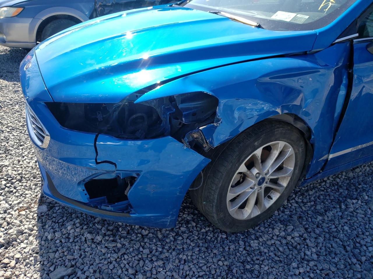 Photo 9 from auction – 2019 FORD FUSION SE with VIN 3FA6P0HDXKR245247