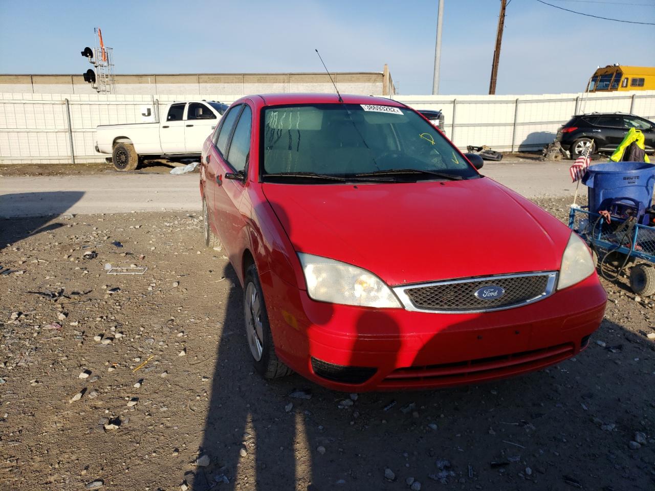 FORD FOCUS ZX4 2007 with VIN 1FAFP34NX7W108281 - Photo from auction