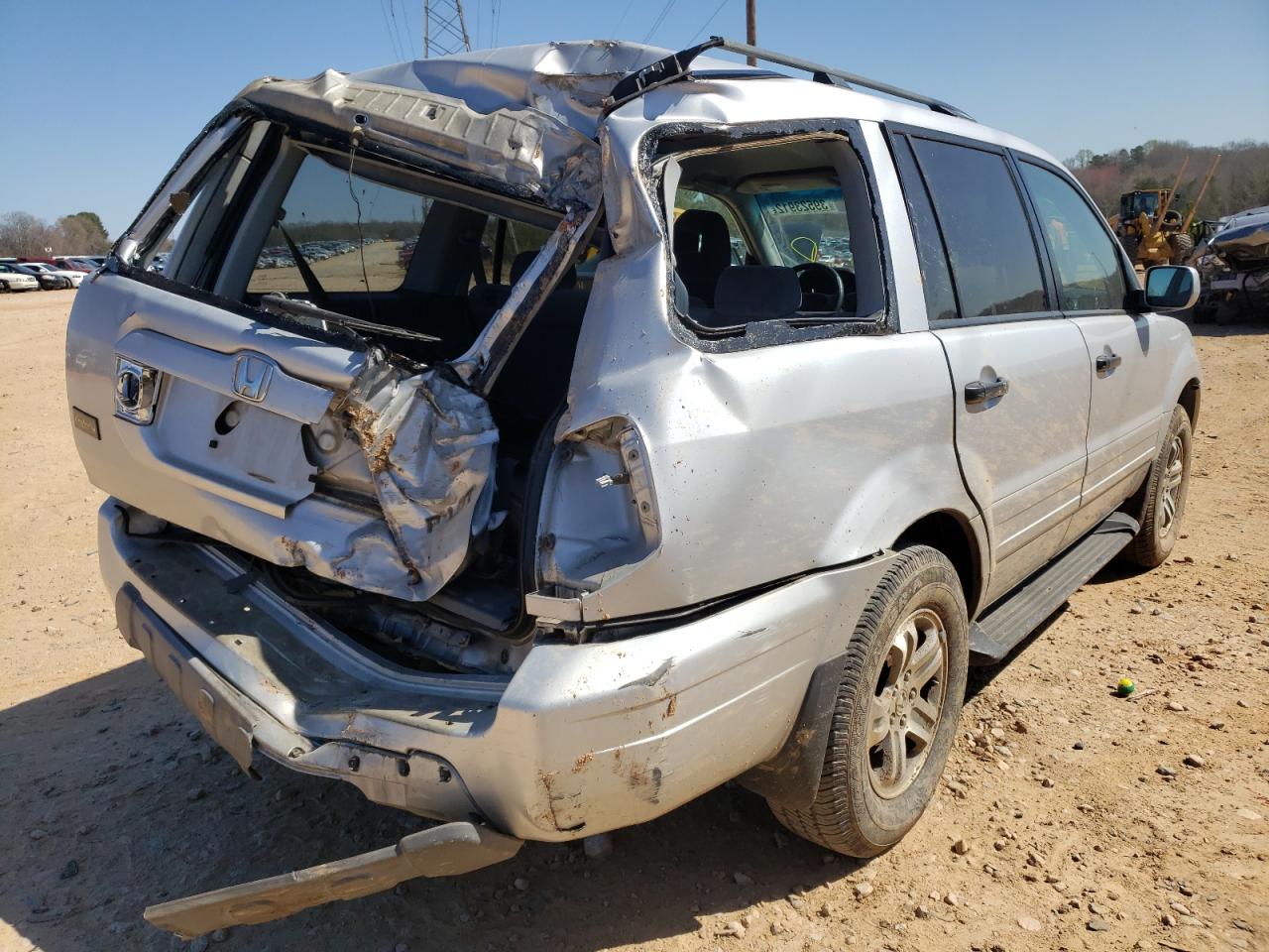 Photo 4 from auction – 2003 HONDA PILOT EX with VIN 2HKYF18463H614704
