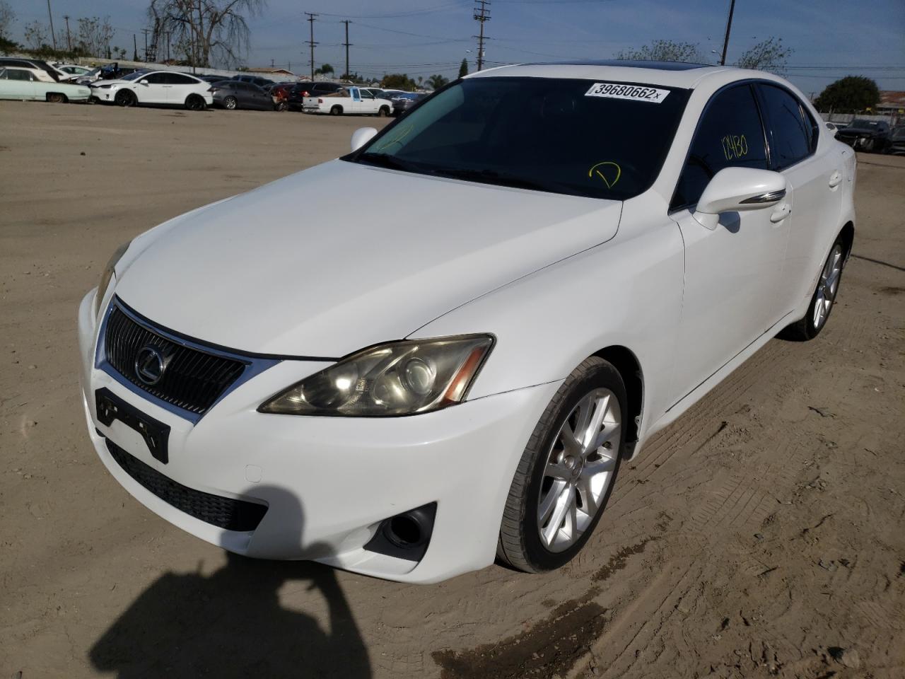 Photo 2 from auction – 2011 LEXUS IS 250 with VIN JTHBF5C28B5144594