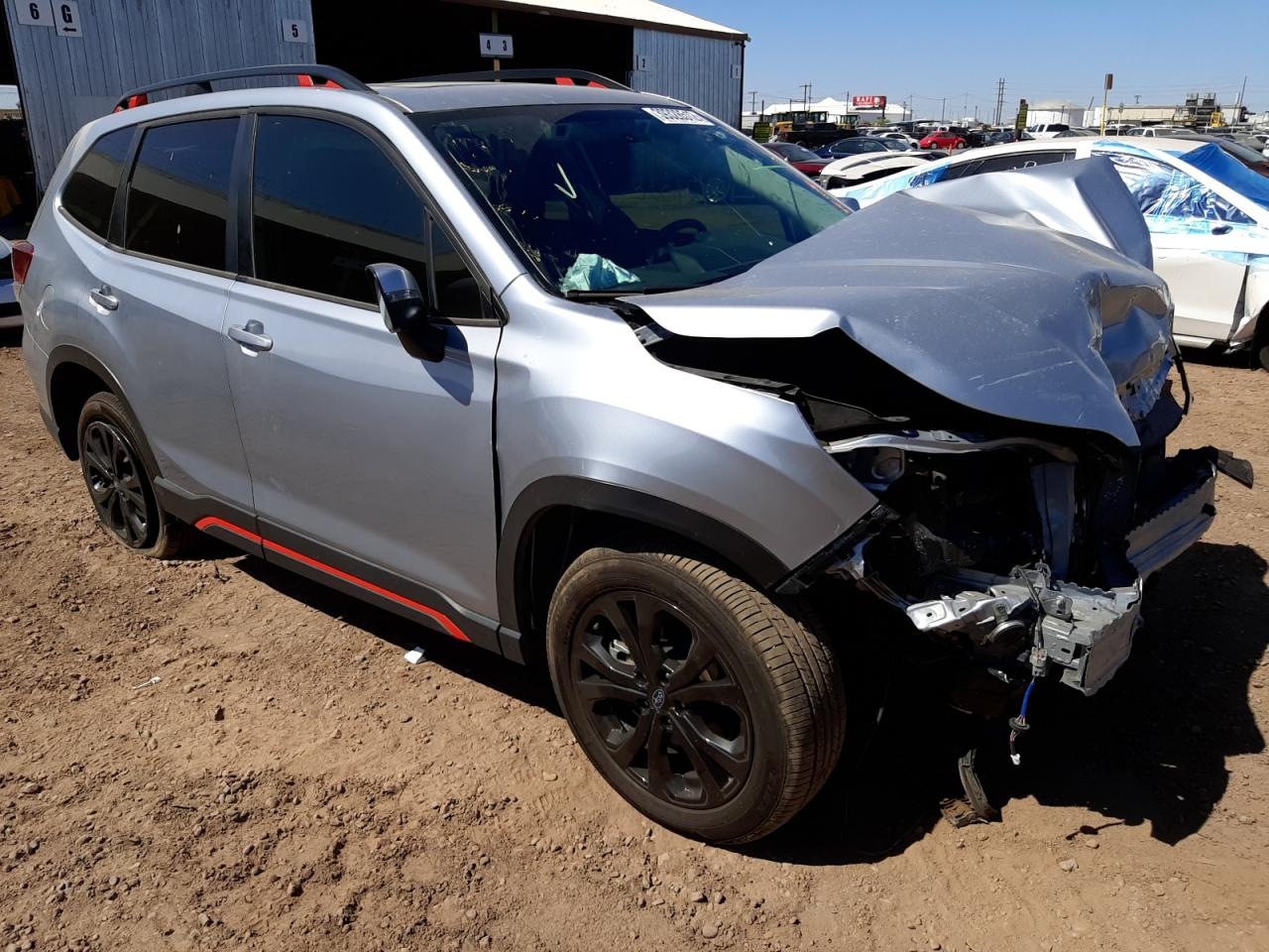 SUBARU FORESTER S 2019 with VIN JF2SKAKC5KH578942 - Photo from auction