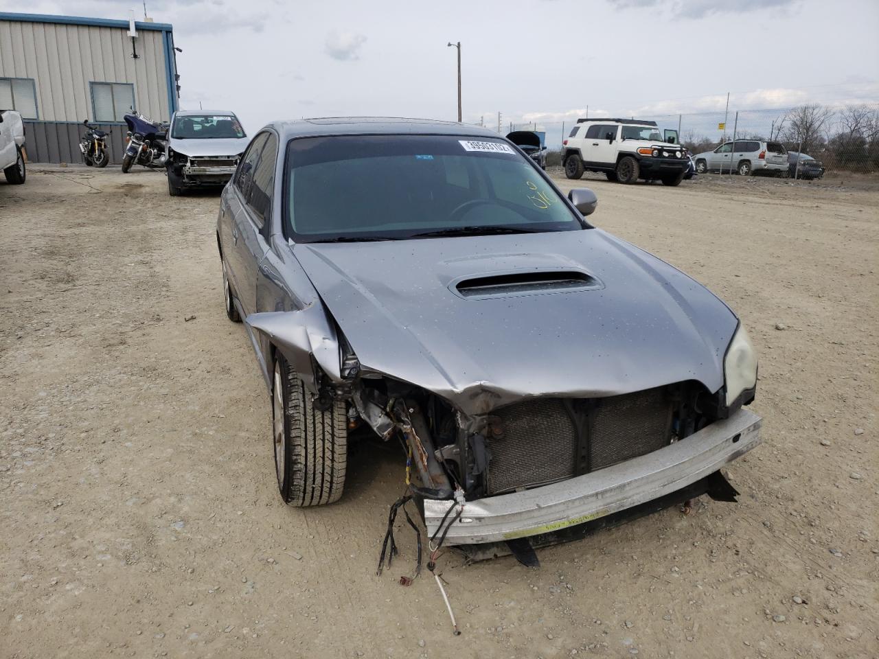 SUBARU LEGACY GT 2008 with VIN 4S3BL676986206391 - Photo from auction