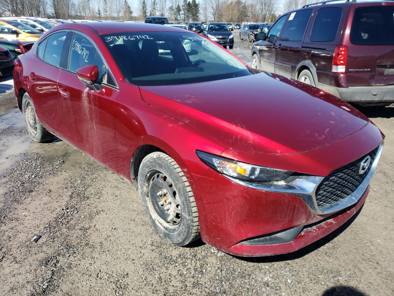 MAZDA 3 2019 with VIN 3MZBPAB77KM103370 - Photo from auction