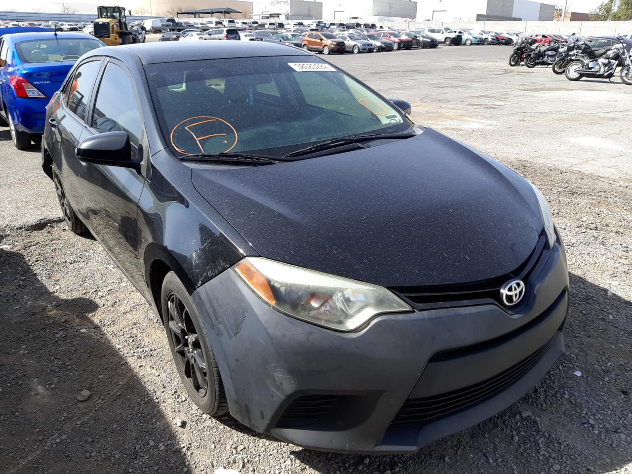 Photo 1 from auction – 2014 TOYOTA COROLLA L with VIN 5YFBURHE7EP032524