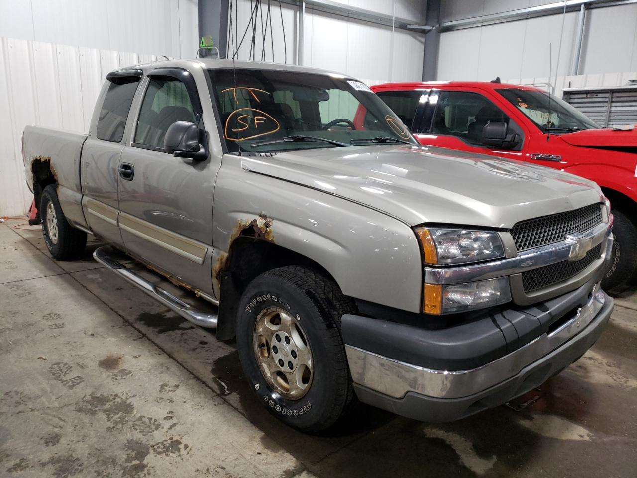 CHEVROLET SILVERADO 2003 with VIN 1GCEK19V73E252016 - Photo from auction
