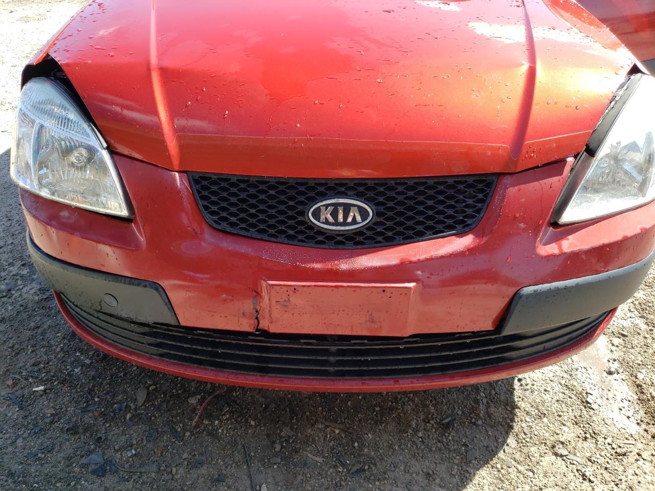 Photo 7 from auction – 2008 KIA RIO BASE with VIN KNADE123986396564