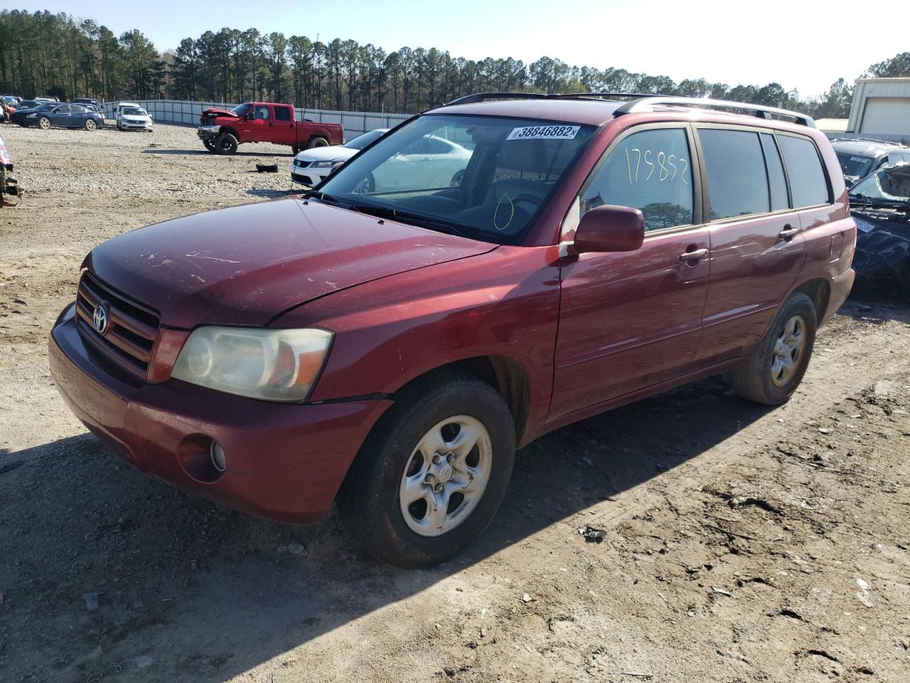 Photo 2 from auction – 2006 TOYOTA HIGHLANDER with VIN JTEGD21A260146958