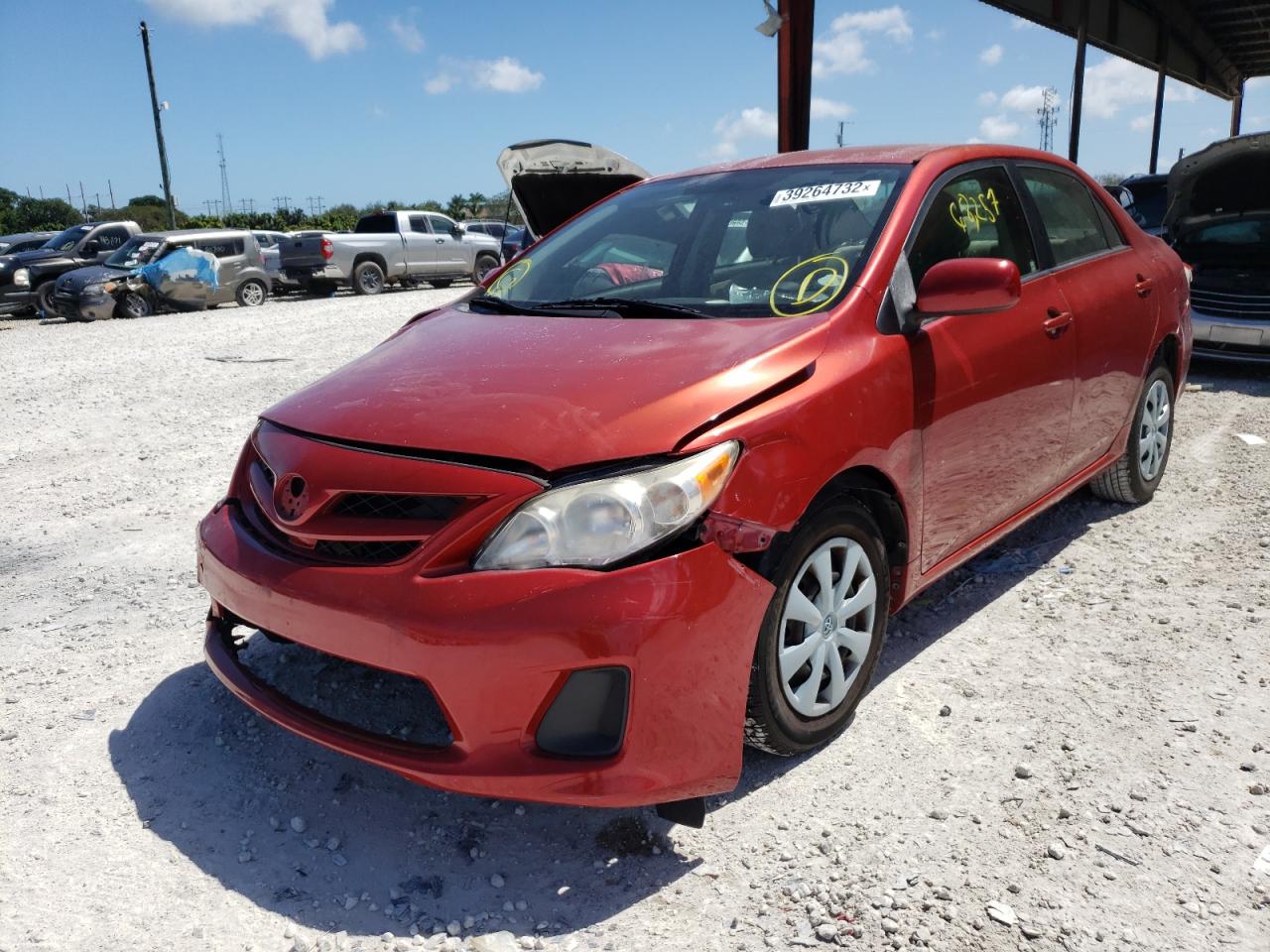 Photo 2 from auction – 2011 TOYOTA COROLLA BA with VIN JTDBU4EE9B9137719