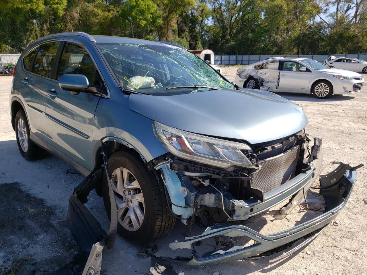 HONDA CR-V EXL 2016 with VIN 2HKRM3H71GH527783 - Photo from auction