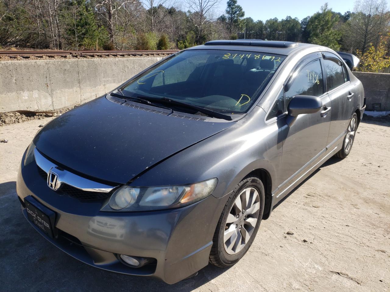 Photo 2 from auction – 2009 HONDA CIVIC EX with VIN 2HGFA16899H306540