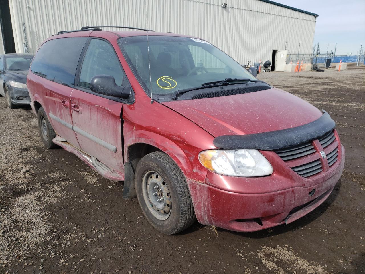 DODGE GRAND CARA 2007 with VIN 1D4GP24R87B219935 - Photo from auction