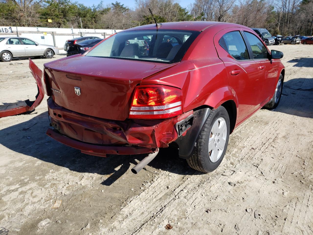 Photo 4 from auction – 2008 DODGE AVENGER SE with VIN 1B3LC46JX8N296477