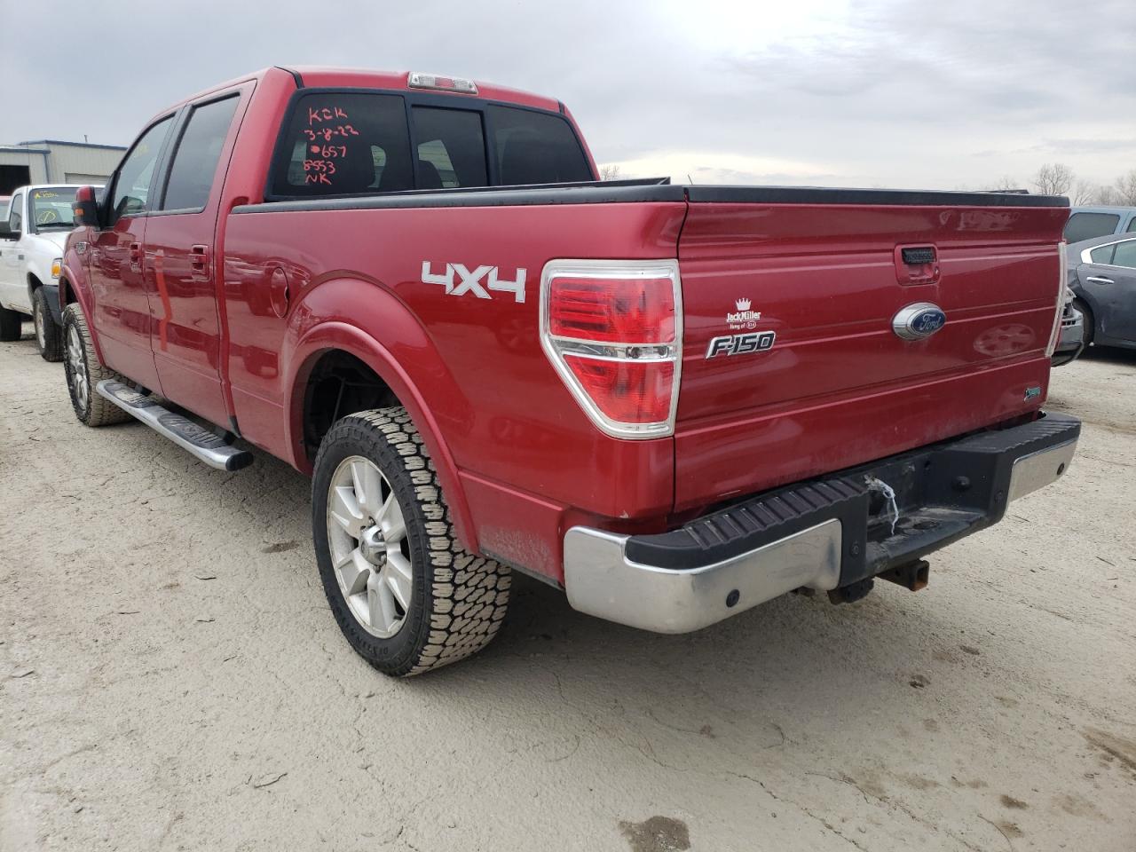 Photo 3 from auction – 2010 FORD F150 SUPER with VIN 1FTFW1EV4AFB58553