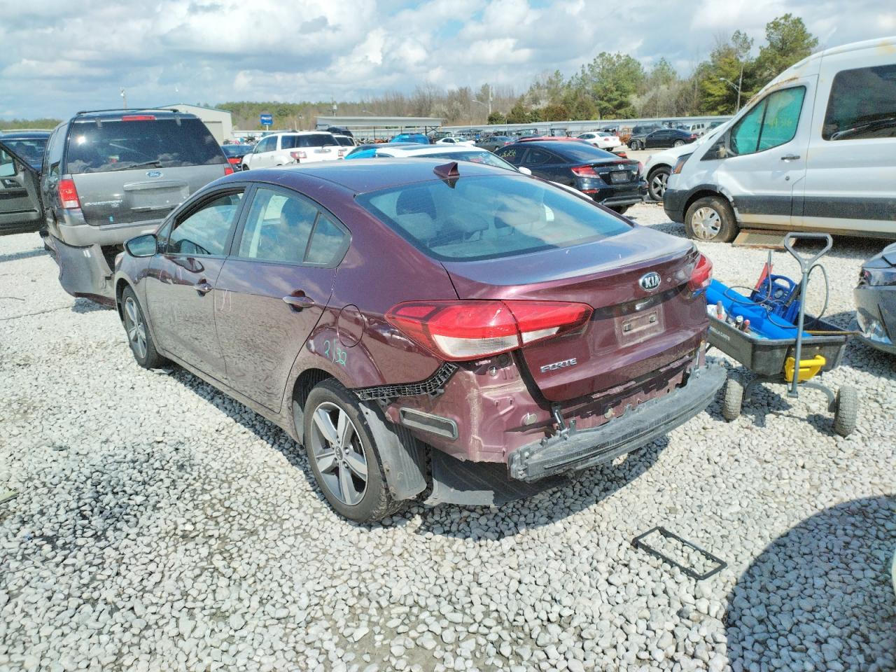 Photo 3 from auction – 2018 KIA FORTE LX with VIN 3KPFL4A77JE199609