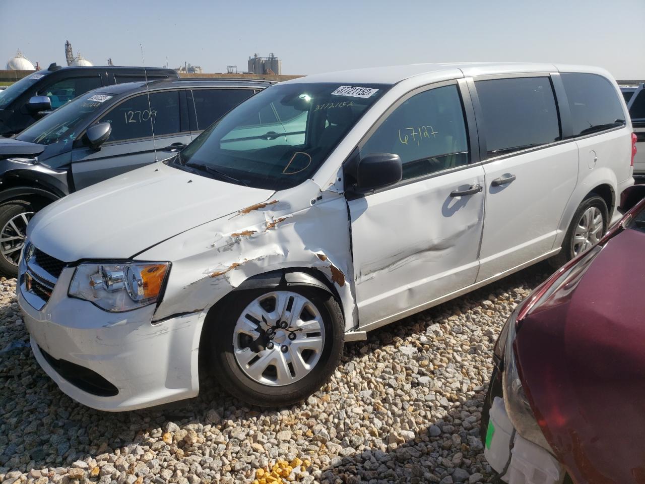 Photo 2 from auction – 2019 DODGE GRAND CARA with VIN 2C4RDGBG3KR664560