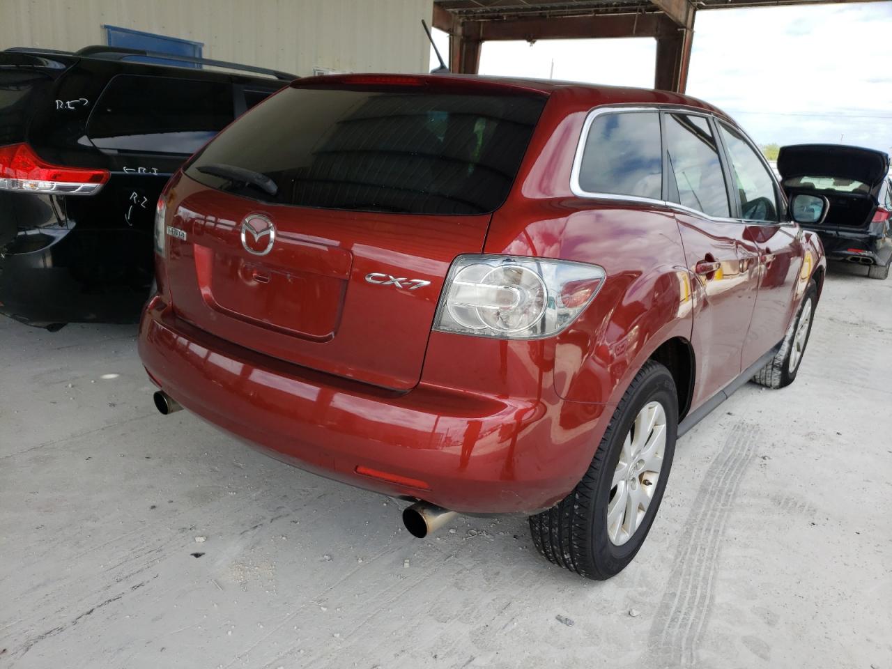 Photo 4 from auction – 2009 MAZDA CX-7 with VIN JM3ER29LX90237507