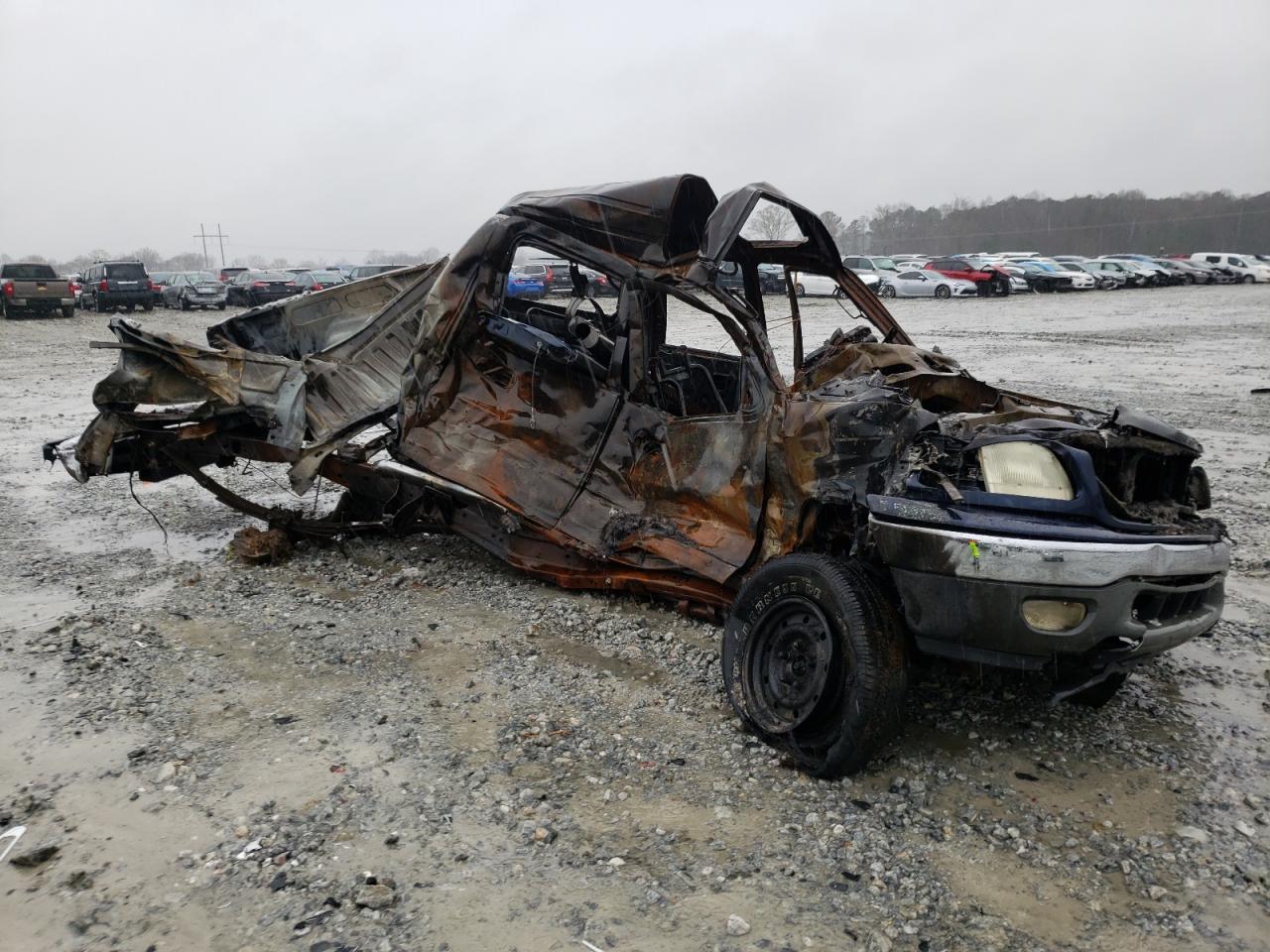 Photo 9 from auction – 2002 FORD F150 SUPER with VIN 1FTRW08LX2KC88735