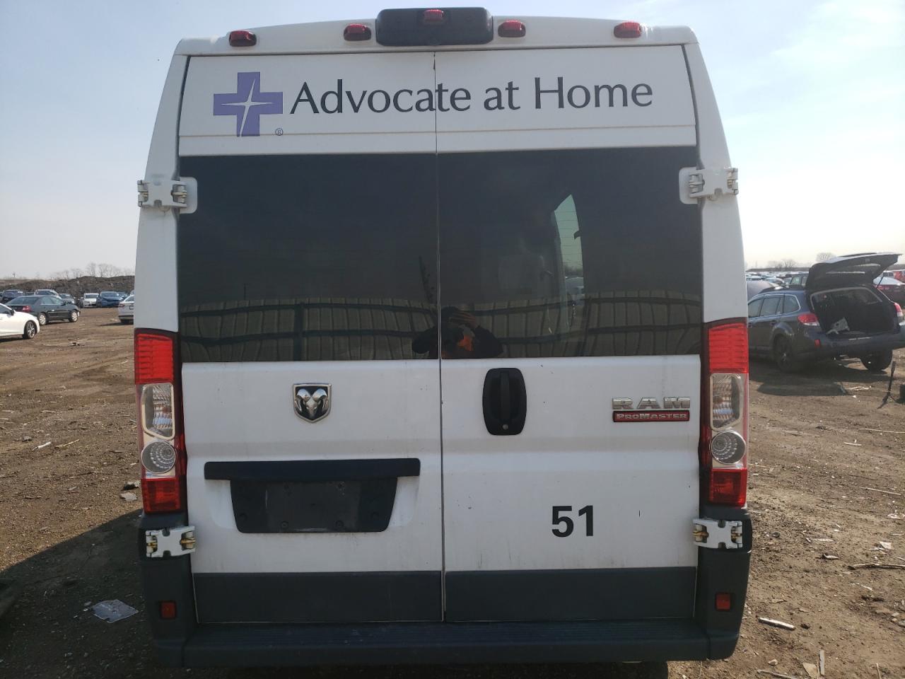 Photo 9 from auction – 2016 RAM PROMASTER with VIN 3C6TRVDG8GE132682