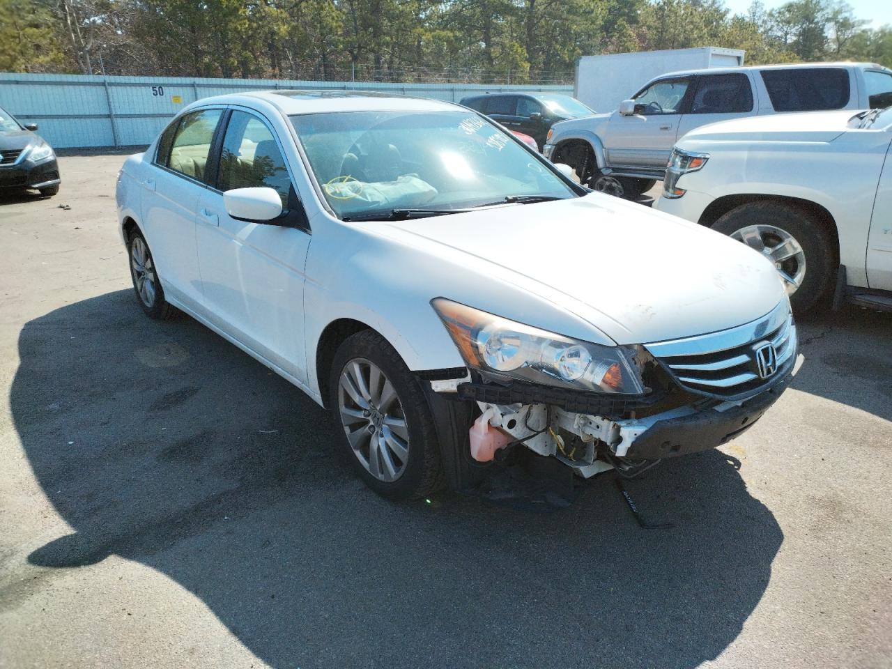 HONDA ACCORD EXL 2012 with VIN 1HGCP2F87CA188985 - Photo from auction