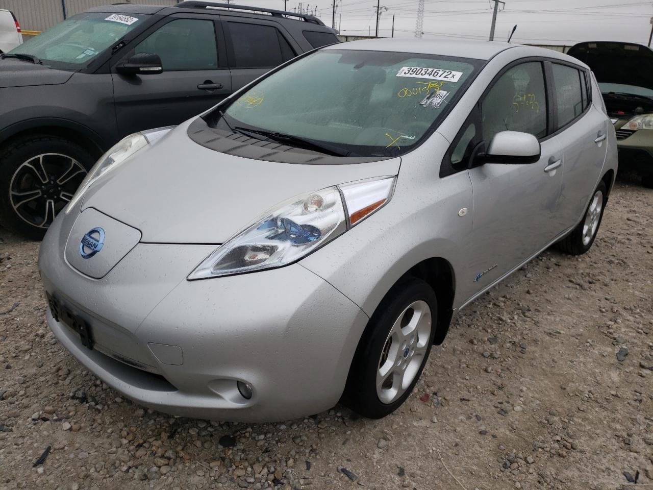 Photo 2 from auction – 2011 NISSAN LEAF SV with VIN JN1AZ0CPXBT000157