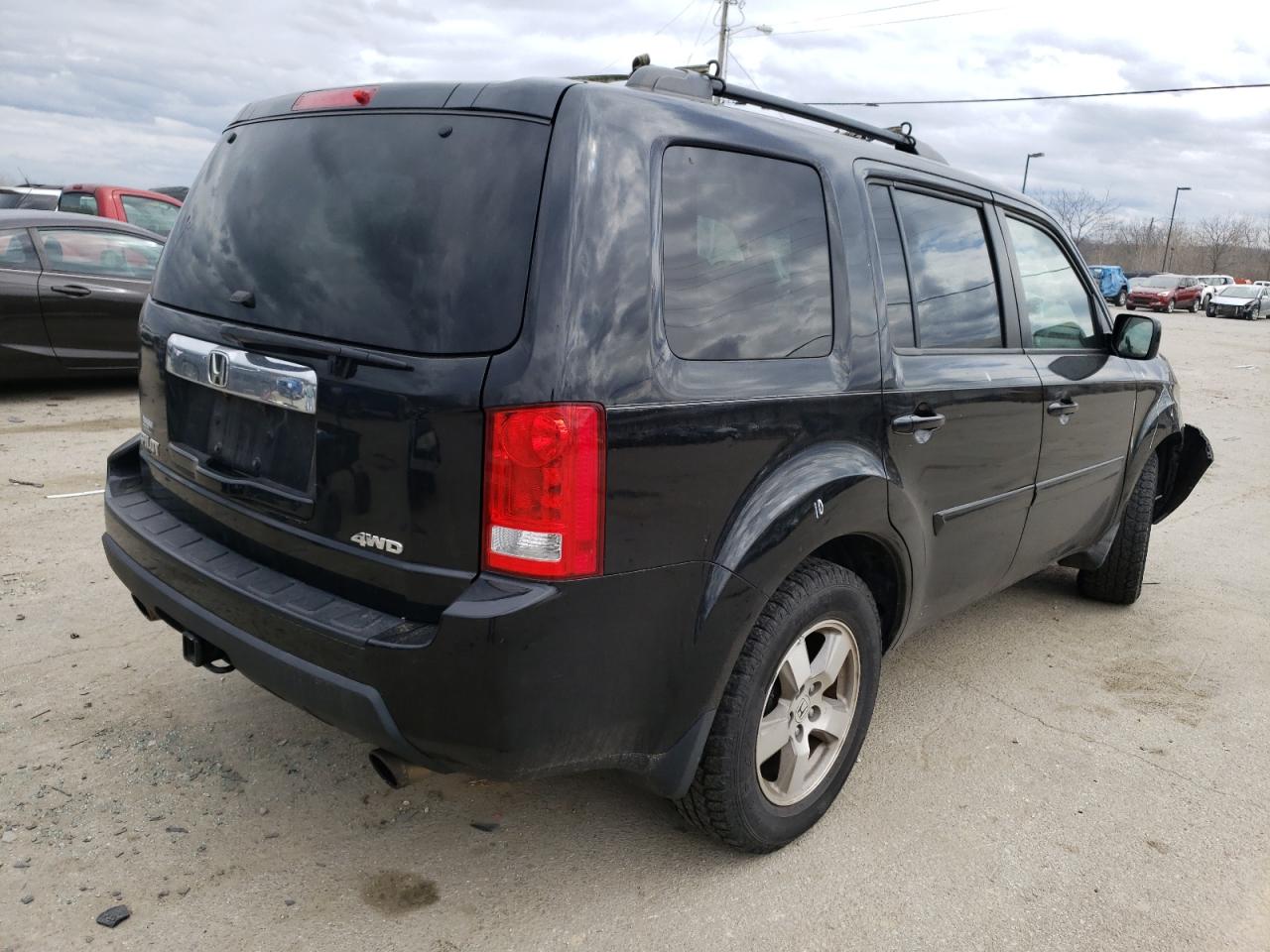 Photo 4 from auction – 2010 HONDA PILOT EXL with VIN 5FNYF4H58AB023232