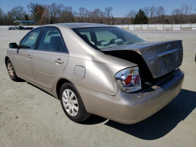 Photo 3 from auction – 2005 TOYOTA CAMRY LE with VIN 4T1BE32K85U404203