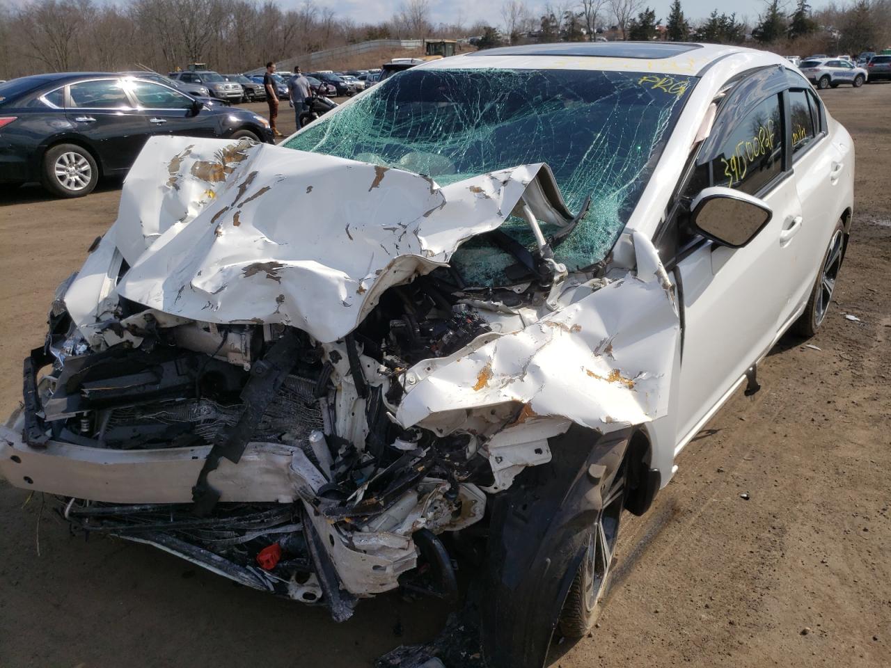Photo 15 from auction – 2015 HONDA CIVIC SI with VIN 2HGFB6E50FH709500