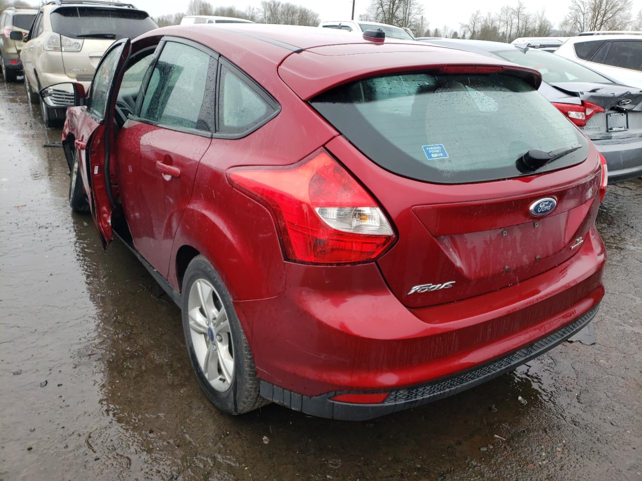 Photo 3 from auction – 2014 FORD FOCUS SE with VIN 1FADP3K2XEL184534