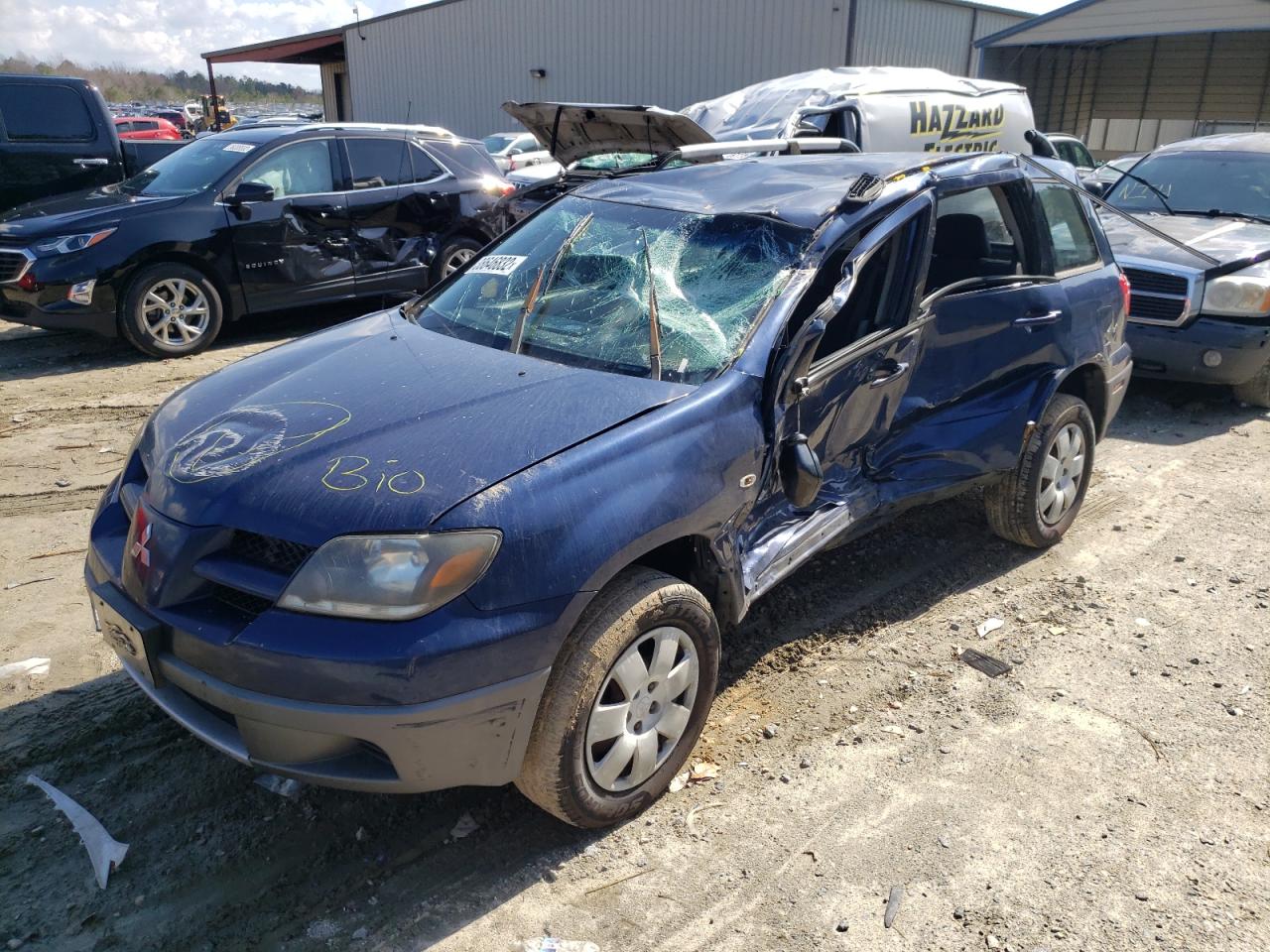Photo 2 from auction – 2003 MITSUBISHI OUTLANDER with VIN JA4LZ31G03U120694