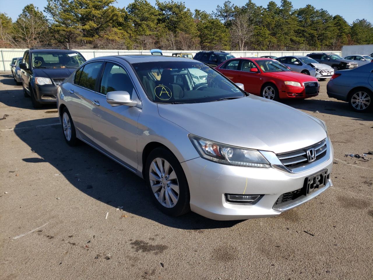 HONDA ACCORD EX 2013 with VIN 1HGCR2F70DA160593 - Photo from auction