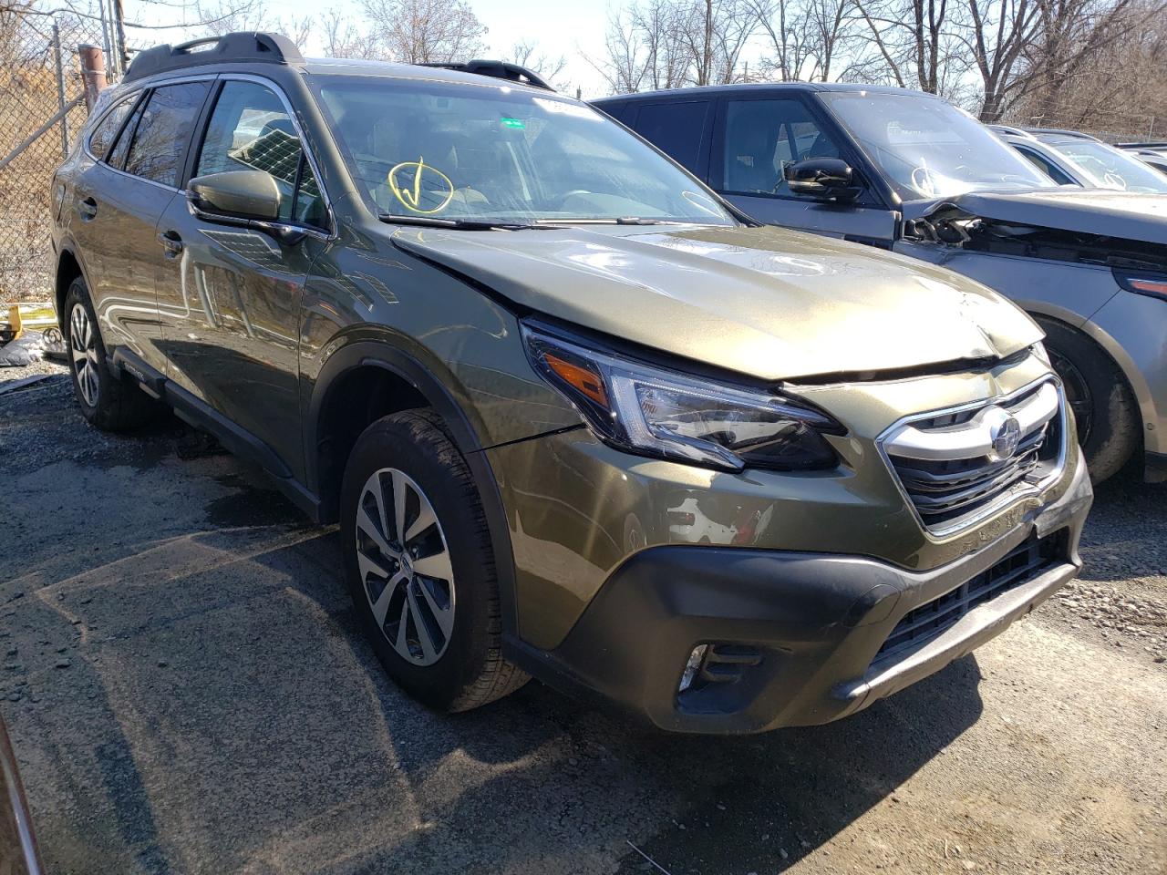 SUBARU OUTBACK PR 2022 with VIN 4S4BTAFC3N3165663 - Photo from auction