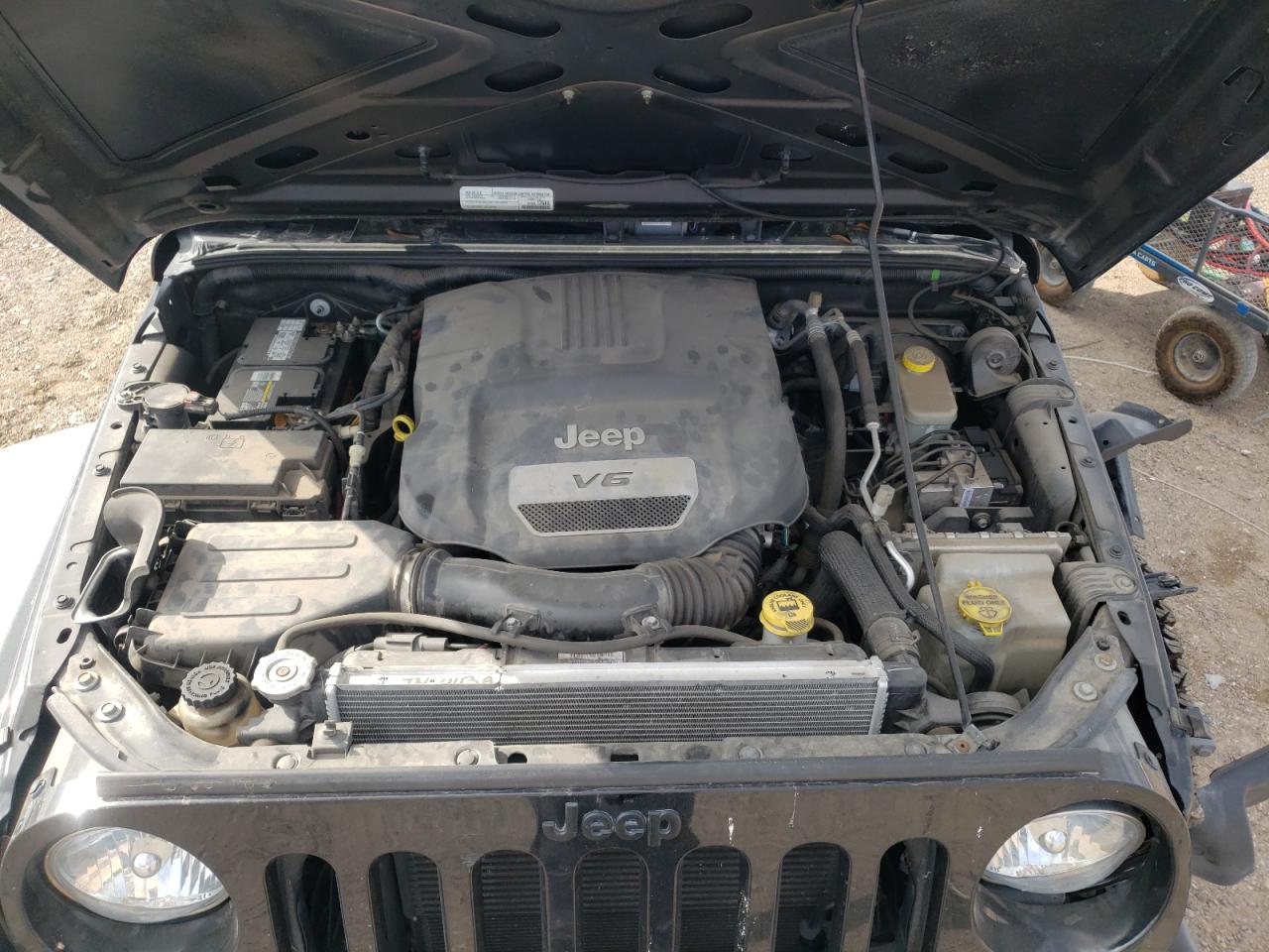 Photo 7 from auction – 2015 JEEP WRANGLER S with VIN 1C4AJWAG4FL694795