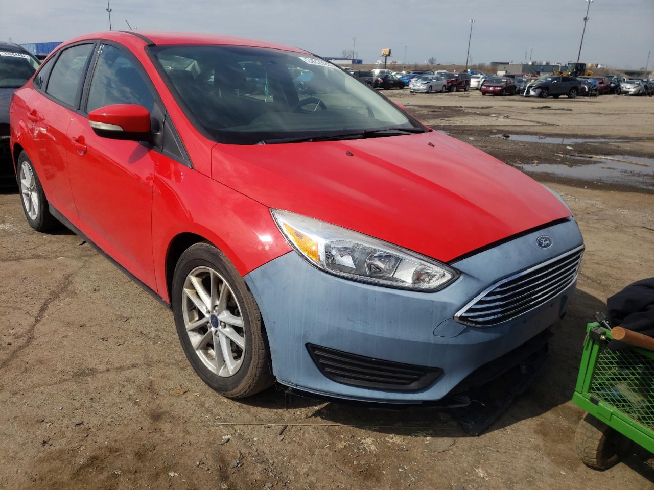 FORD FOCUS SE 2017 with VIN 1FADP3F28HL215634 - Photo from auction