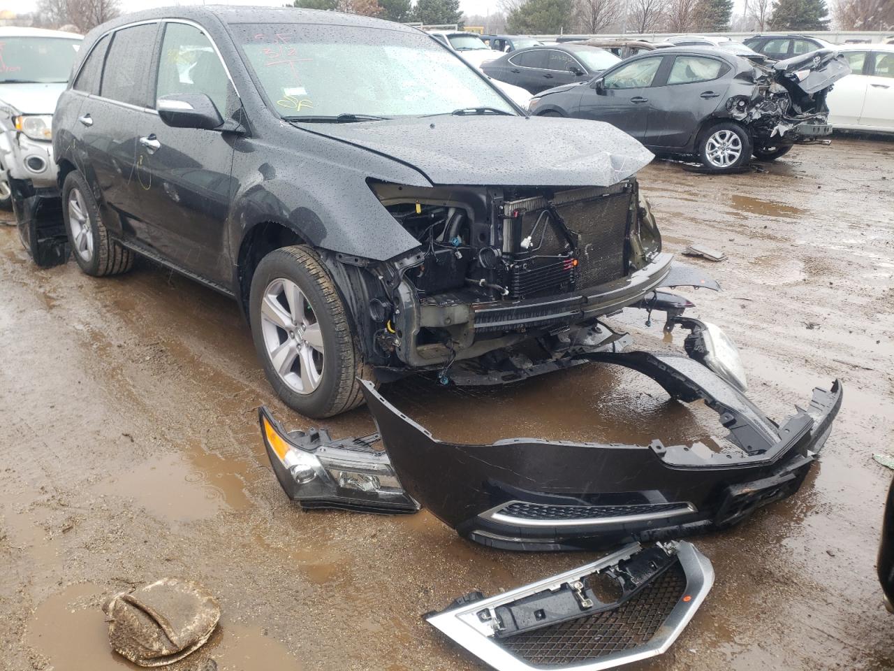 Photo 1 from auction – 2013 ACURA MDX TECHNO with VIN 2HNYD2H32DH517619