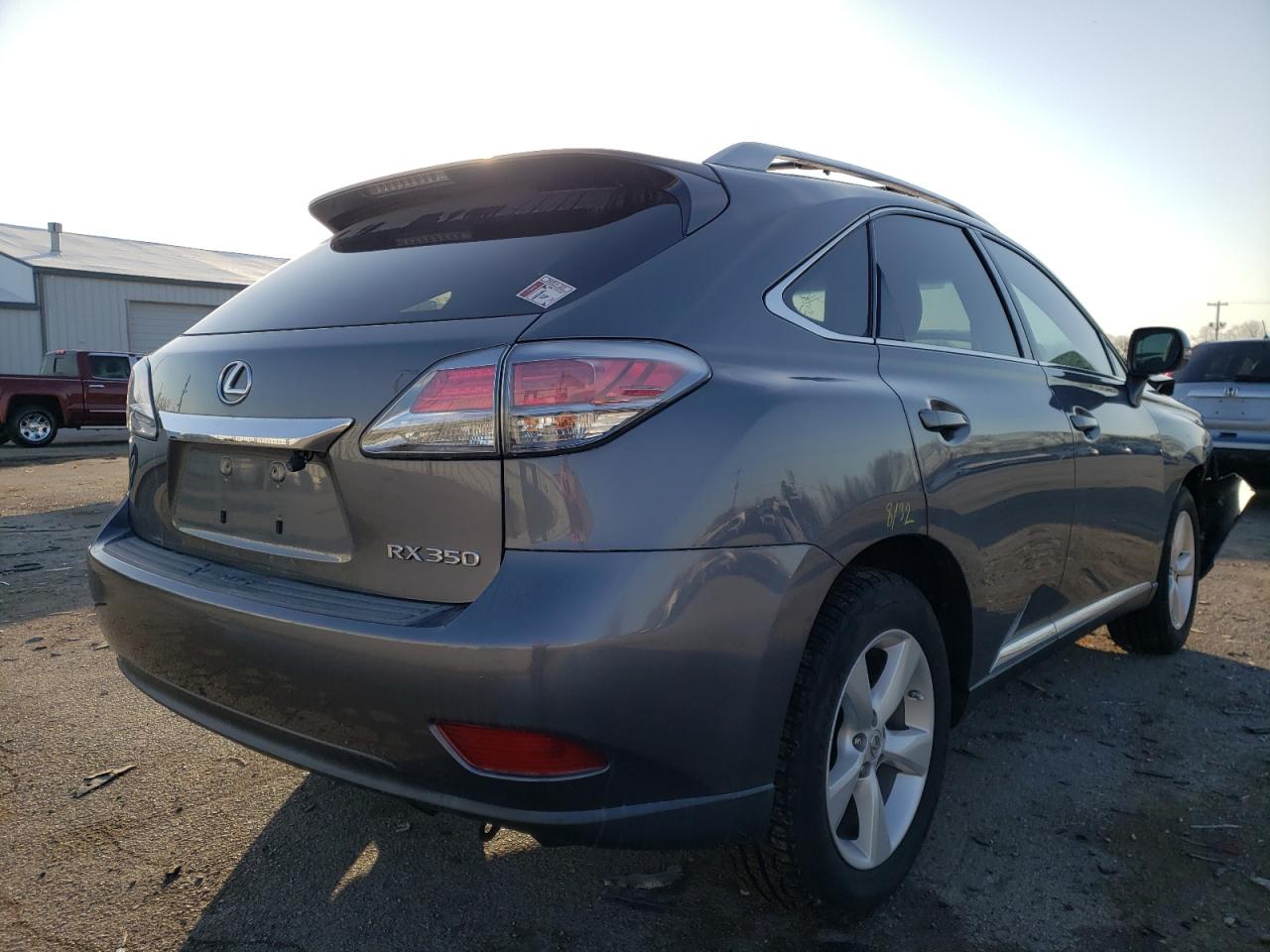 Photo 4 from auction – 2014 LEXUS RX 350 with VIN 2T2ZK1BA9EC139100