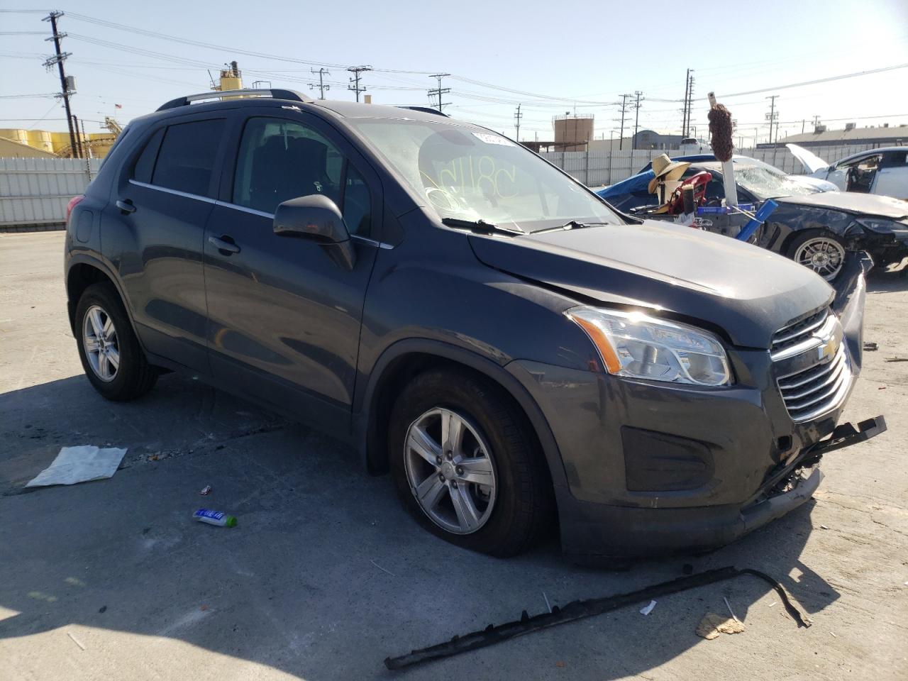 CHEVROLET TRAX 1LT 2016 with VIN 3GNCJLSB5GL212861 - Photo from auction