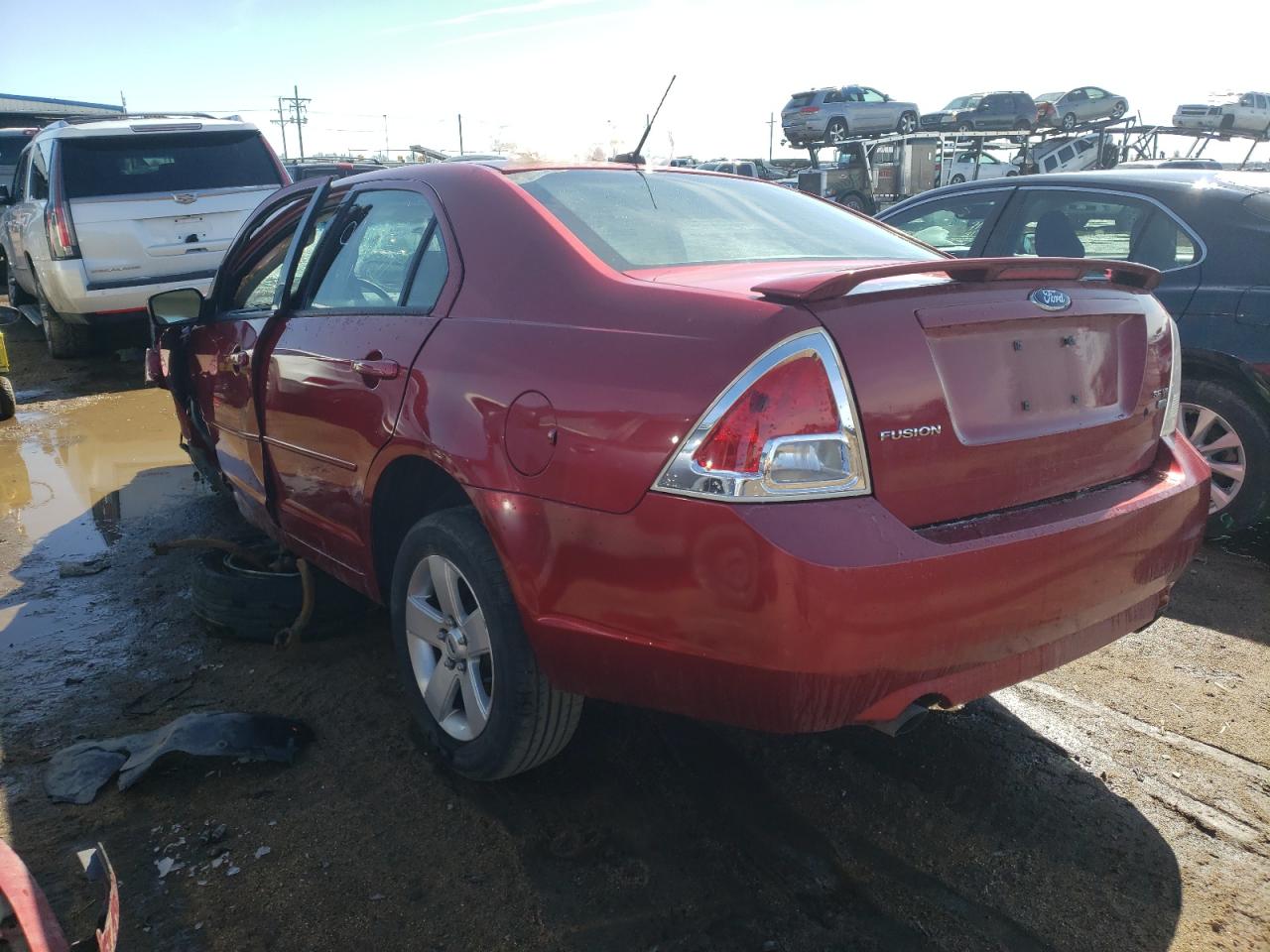 Photo 3 from auction – 2007 FORD FUSION SE with VIN 3FAHP01197R139338